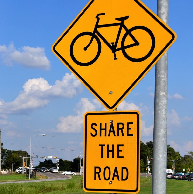 ebike cycle lane sign