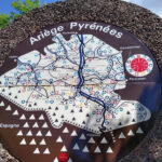 Ariege Pyrenees map