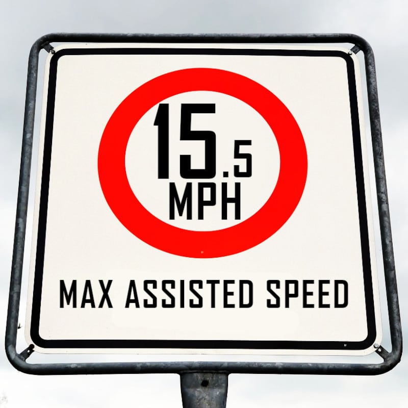 ebike speed limit