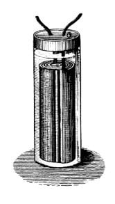 Plante Lead Acid Cell Battery