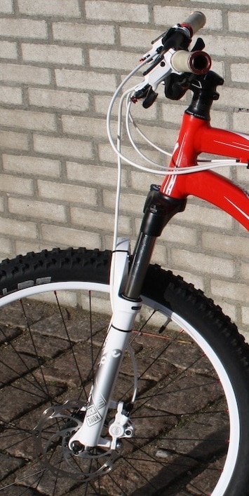 Front Fork Suspension on an ebike