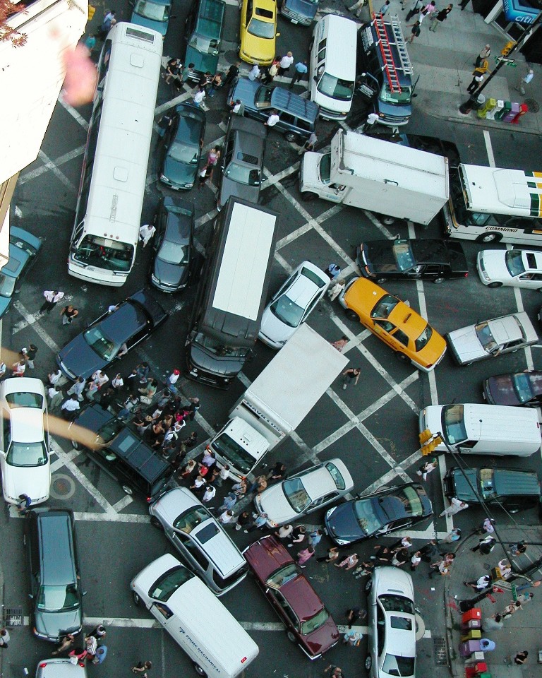 Traffic Gridlock in New York