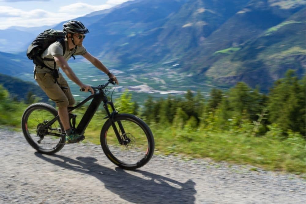 exercising on an ebike