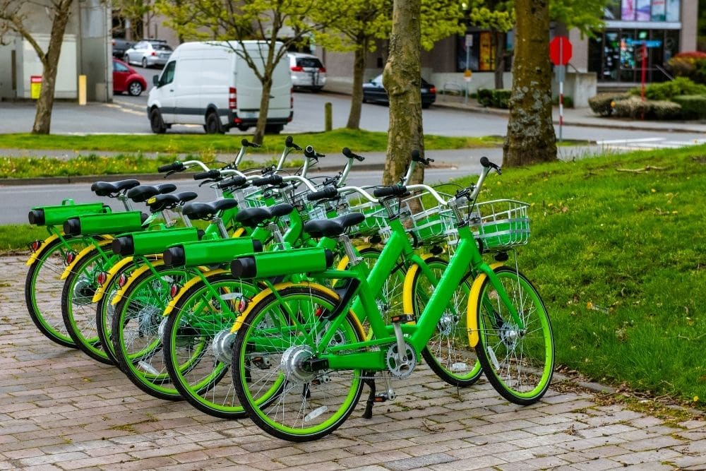 ebike hire in the city