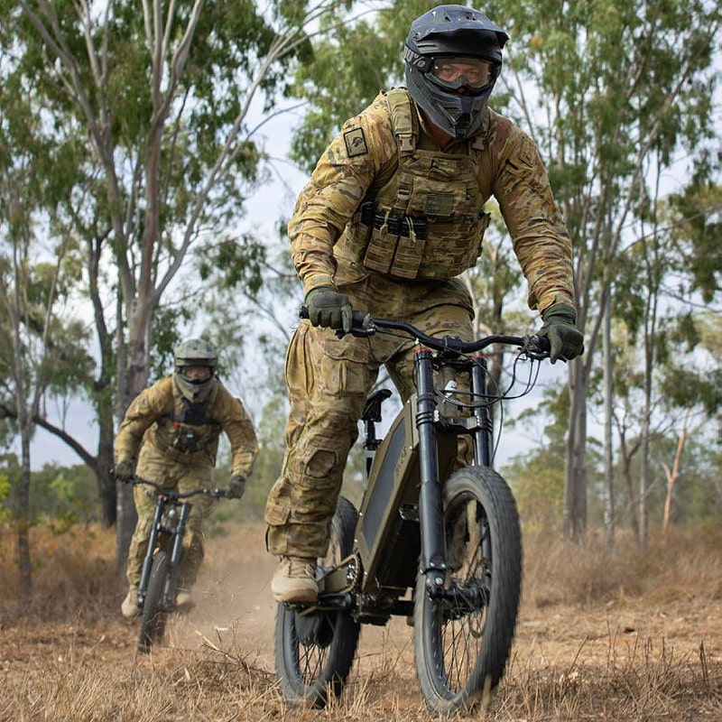 Australian Army trial ebikes