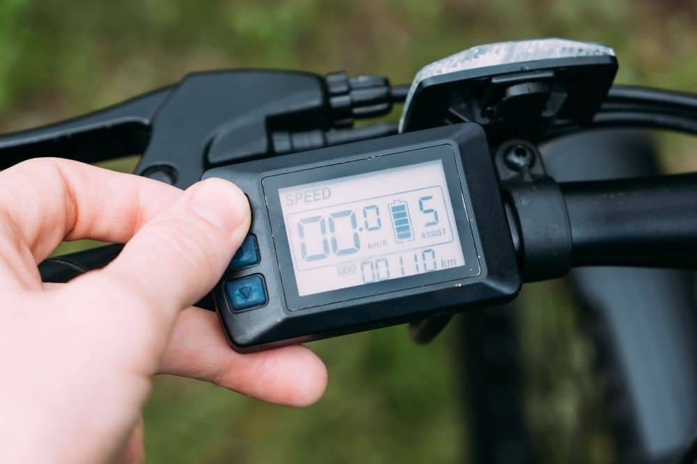 setting the ebike assist level