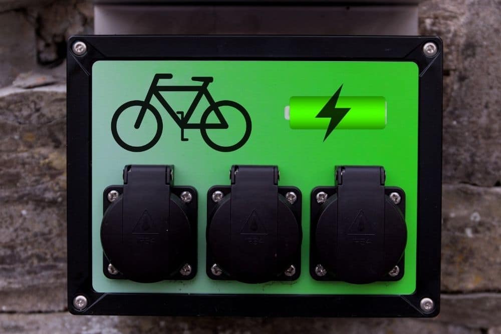 electric bike charging points in town