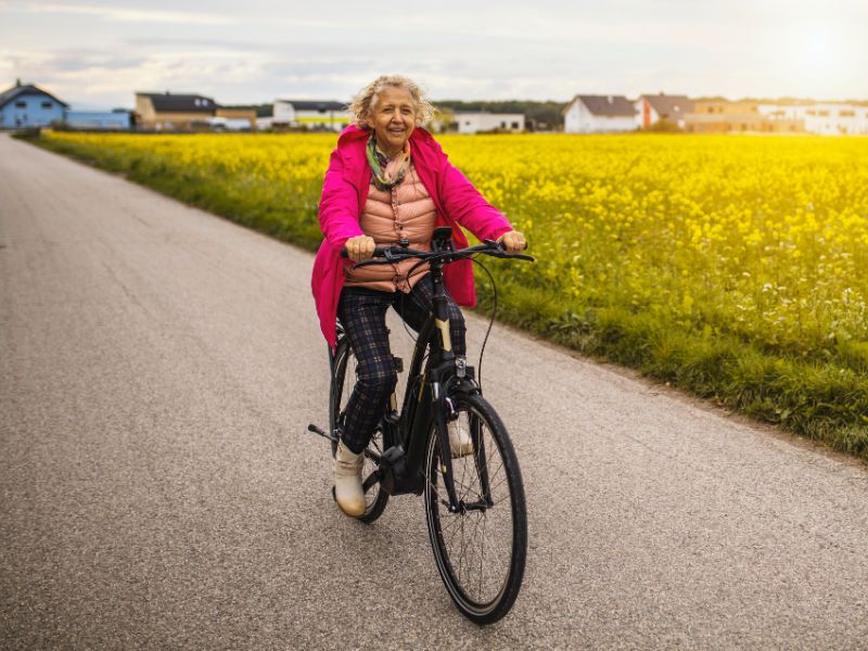 Don't let age limit you, get out and about on your ebike