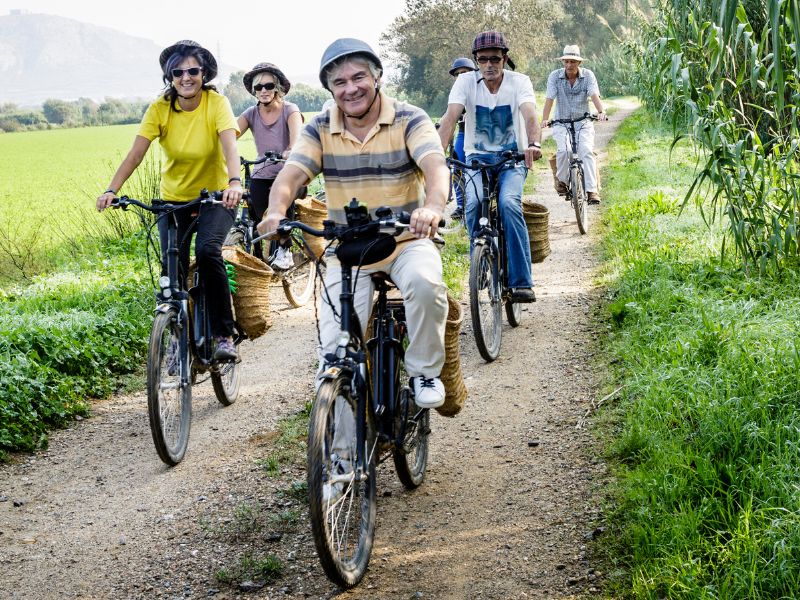 An electric bike ride with a group, meet your fitness targets, and make new friends.