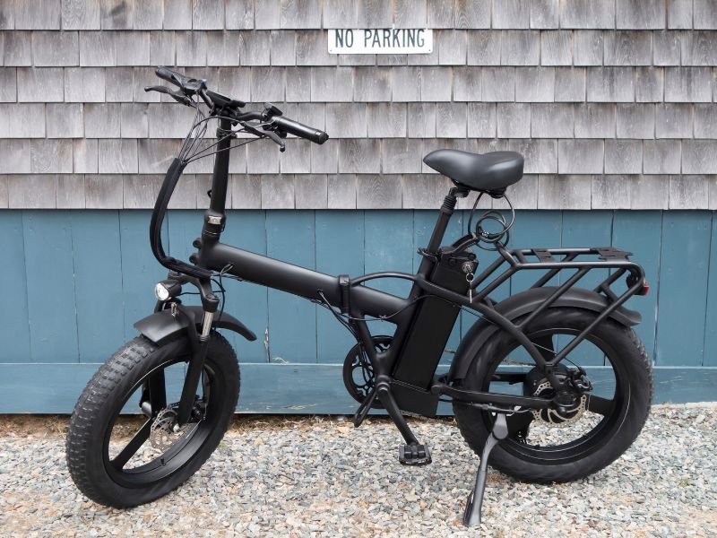 In an electric bike, the battery powers the motor that gives the assist